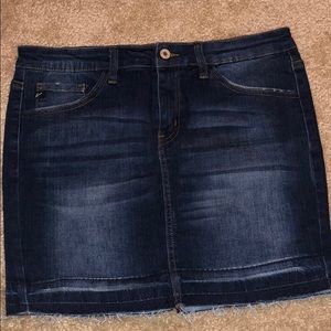 Denim skirt